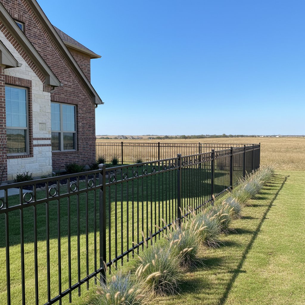 Metal Fence Installation in Celina, TX