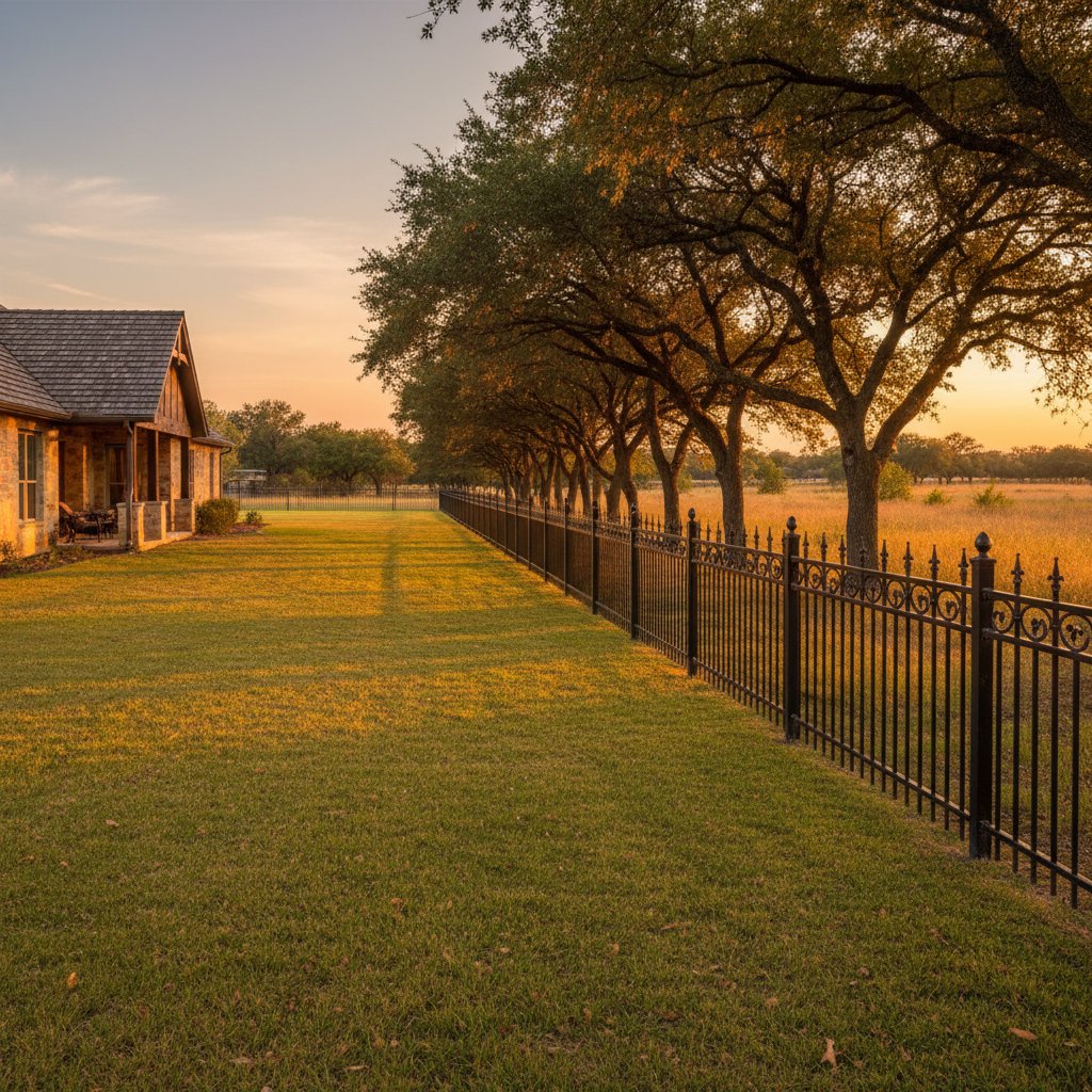 Metal Fence in Celina, TX - Image 2